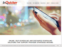 Tablet Screenshot of inquicker.com